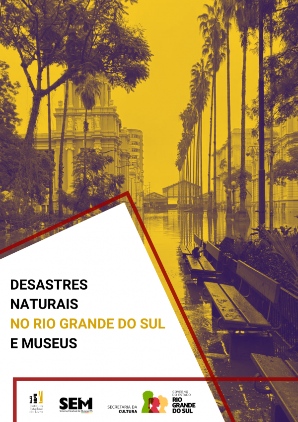 Capa do E-book Desastres naturais no Rio Grande do Sul e museus